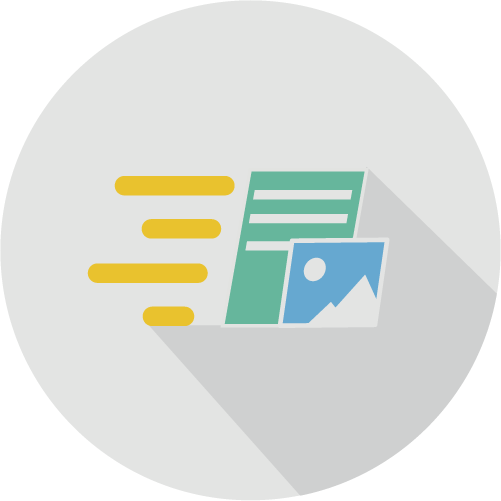 Create and send a media library combination